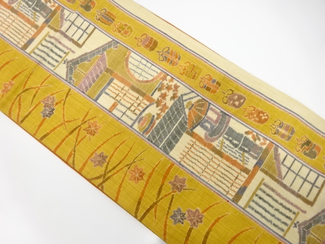 Japanese Kimono / Fukuro Obi Silk